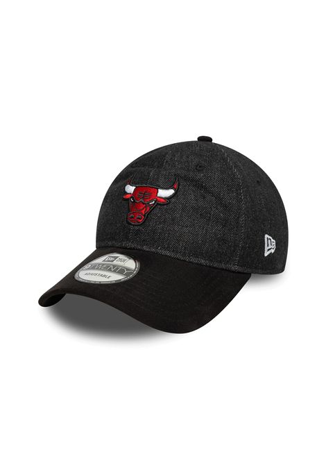 Cappello New Era 9TWENTY Chicago Bulls Denim Nero Unisex NEW ERA | Cappelli | 60691104-
